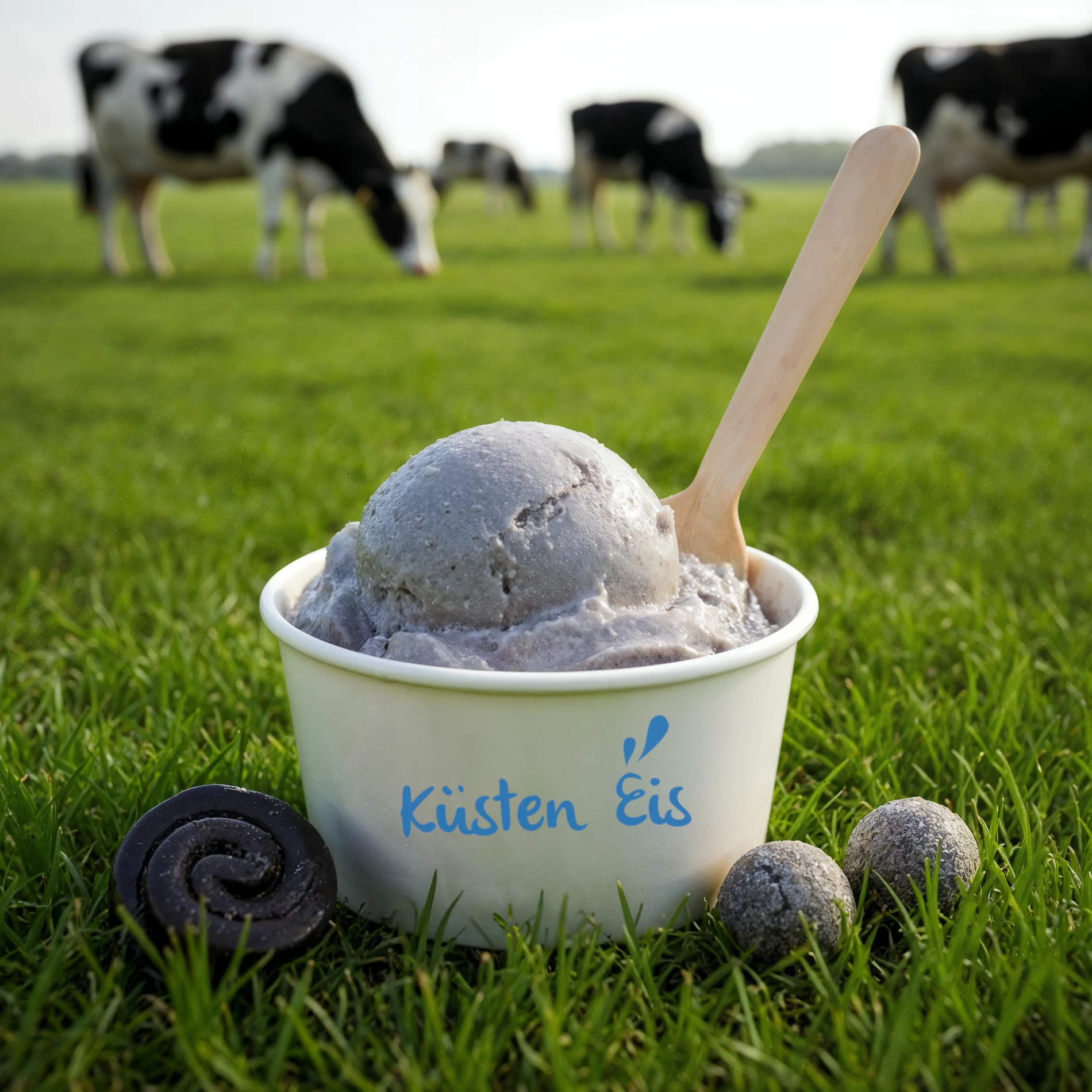 Küsten-Eis Lakritz